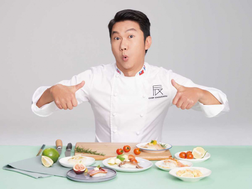 阿辰師特別從法國飛回台灣參與研發歐風壽司。（圖／爭鮮提供）