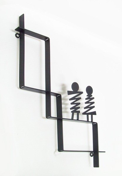 ※100%台灣、宜蘭製造 特別設計款方框廁所掛牌，獨家設計 絕對的黑色風格，襯托您場所的絕佳氛圍