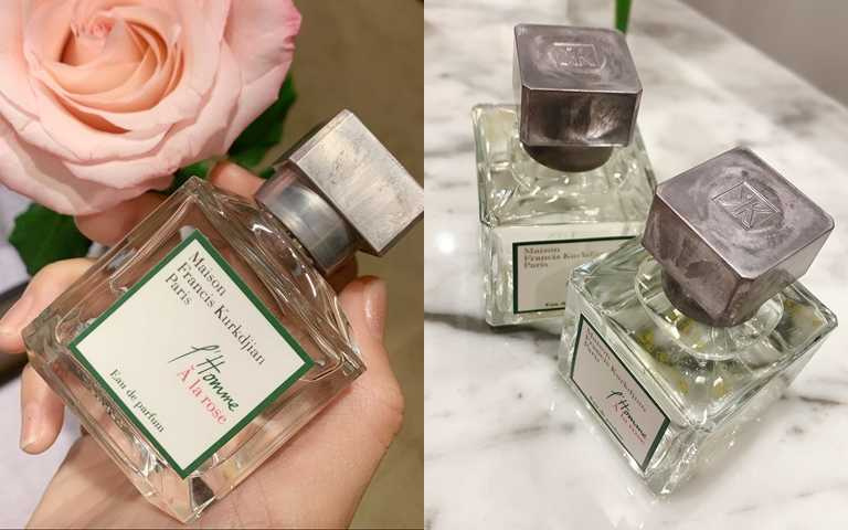 好聞的味道也能為你的印象指數加分。MFK L'HOMME A La Rose淡香精 70ml／6980元(圖／吳雅鈴攝)