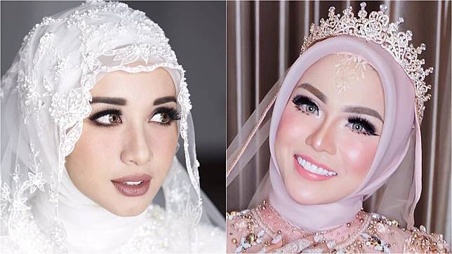 Inspirasi Makeup Pernikahan 5 Selebriti Hijab yang Bisa 