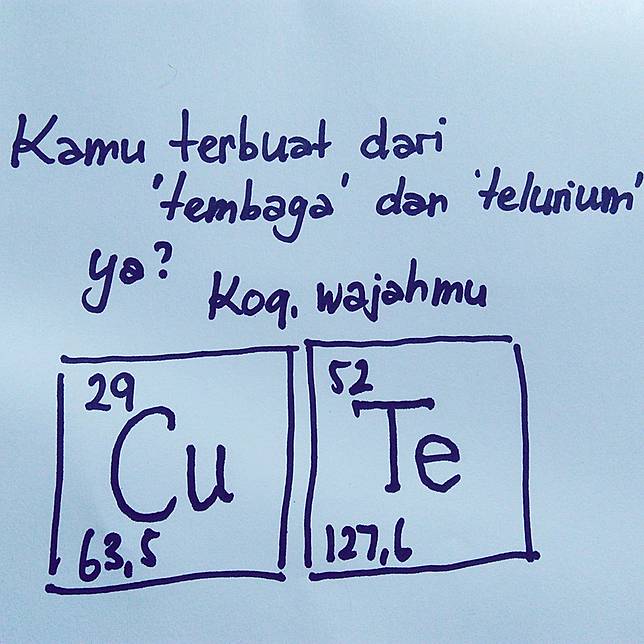 13 Gombalan Lucu Pakai Rumus Ilmiah Ini Bikin Jomblo Terdiam