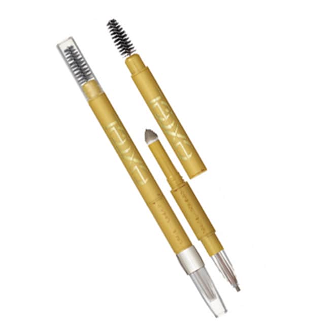 詳細介紹 EXCEL 3合1持久造型眉筆05炭灰棕 13g 眉筆、眉粉、眉刷三合一 【用途、特徵】 ＊眉筆、眉粉、眉刷三合一功能，3步驟輕鬆打造立體美人眉。 ＊橢圓筆芯：簡單描繪出任何眉型輪廓。 ＊蓬