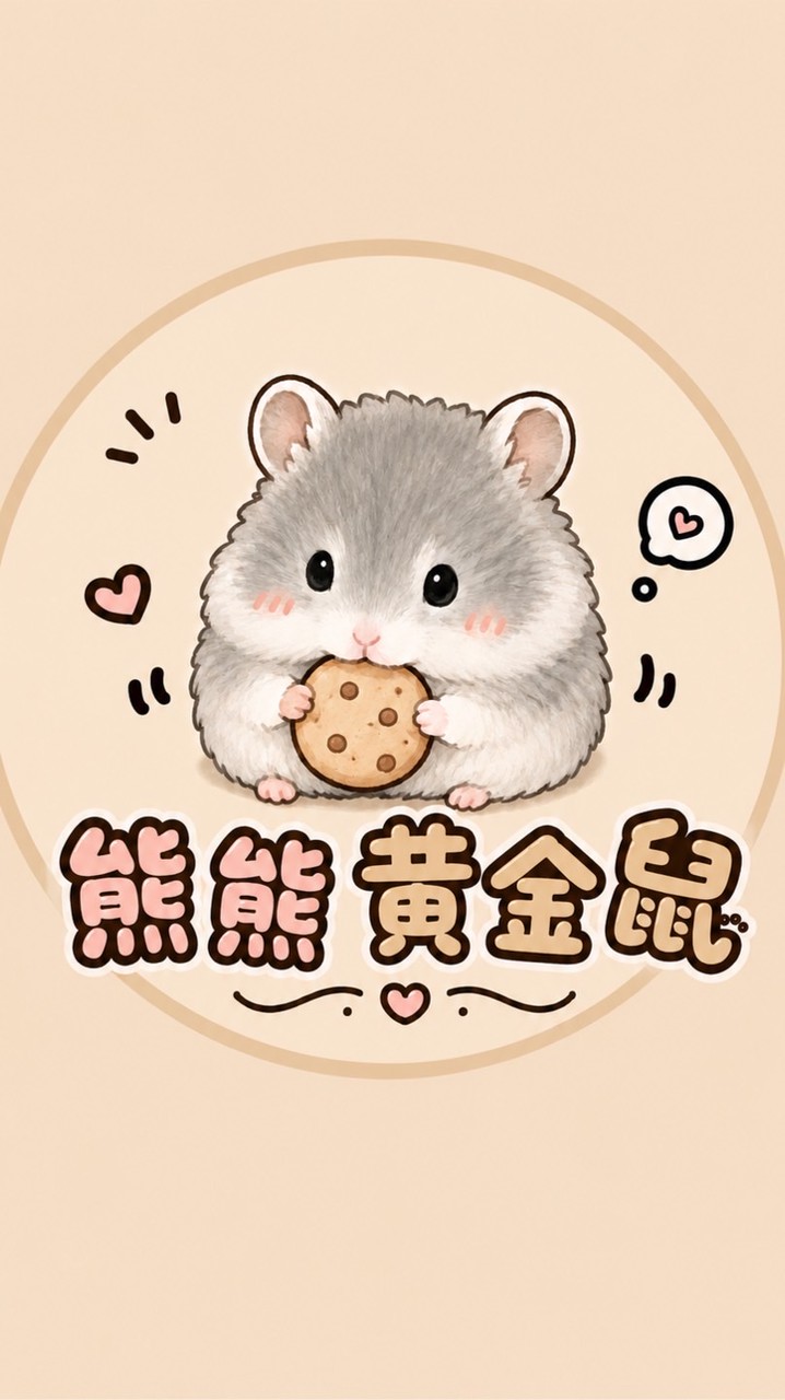 Bear熊՞••՞黃金鼠.波利鼠.金絲熊