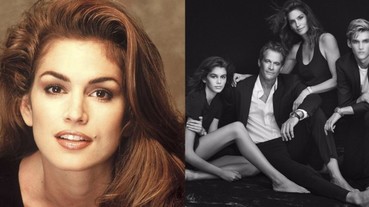 辛蒂克勞馥兒女分別代言 OMEGA 錶款，顏值爆表！