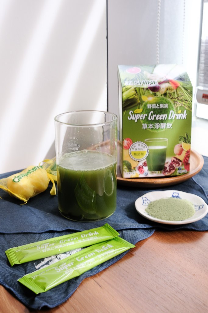 草本淨酵飲團購, Dr. Shine, Super Green Drink, 林心如代言, 一日五蔬果, 蔬菜粉, 草本纖維, 好攜帶果菜汁