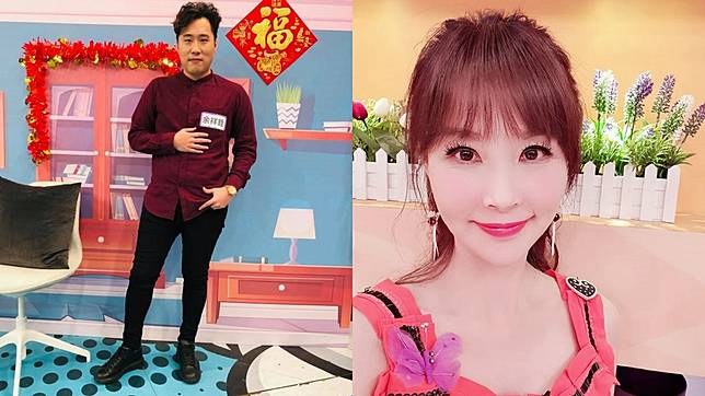 合成圖／(左)翻攝自余祥銓Ken臉書、(右)翻攝自許聖梅臉書