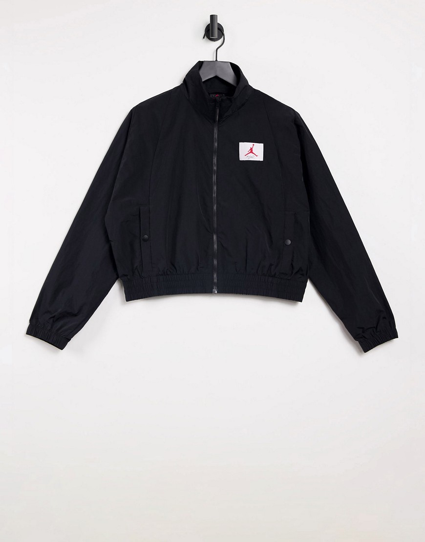 Jacket by Jordan This item is excluded from promo High collar Zip fastening Nike Jordan logo patch t