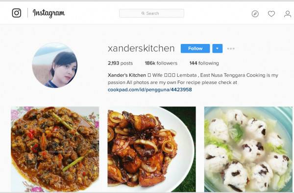 Junita Arsdu (@xanderskitchen)