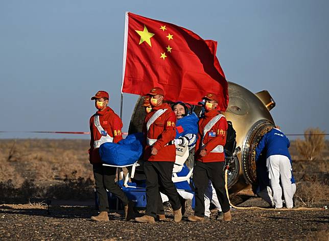 Update: China's Shenzhou-16 Astronauts Return Safely To Earth | XINHUA ...