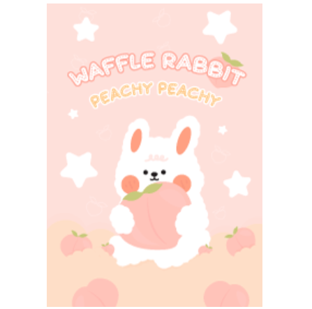 Waffle Rabbit : Peachy Peachy
