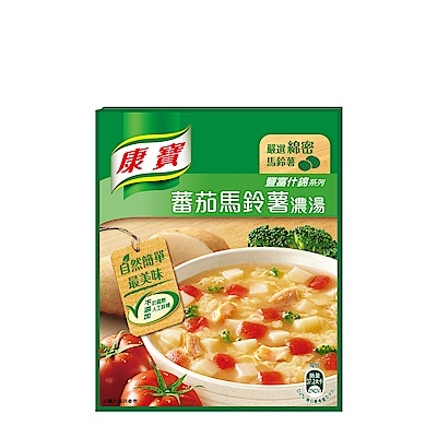 康寶豐富什錦系列嚴選綿密馬鈴薯含四種以上蔬菜精華百道經典食譜