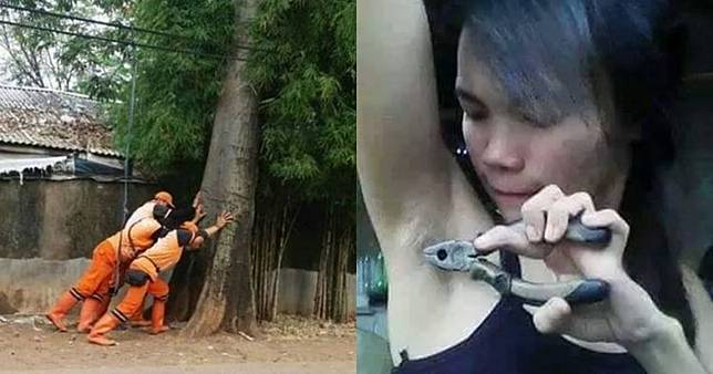 10 Foto lucu aktivitas orang yang sia-sia ini bikin gagal paham