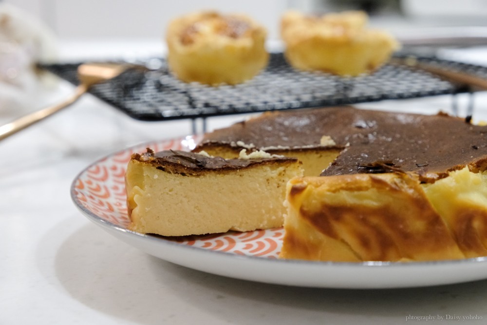 Arlink 大白學長,, Arlink氣炸鍋團購, 氣炸鍋食譜, 氣炸鍋巴斯克起司蛋糕, 氣炸鍋烘焙, 西班牙巴斯克乳酪蛋糕