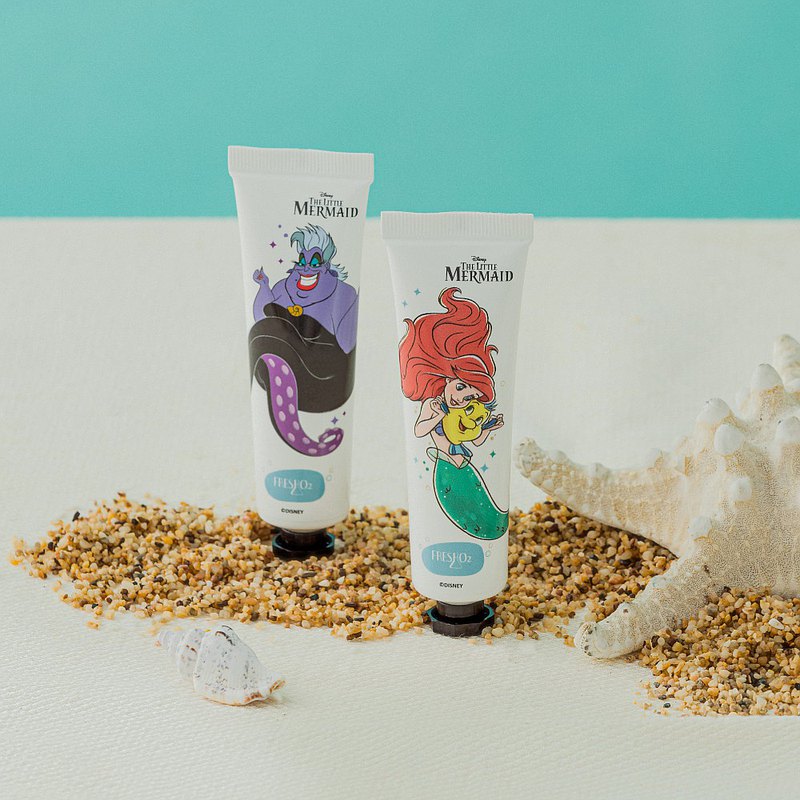 FreshO2 迪士尼聯名 小美人魚系列 Under The Sea隨身護手霜組