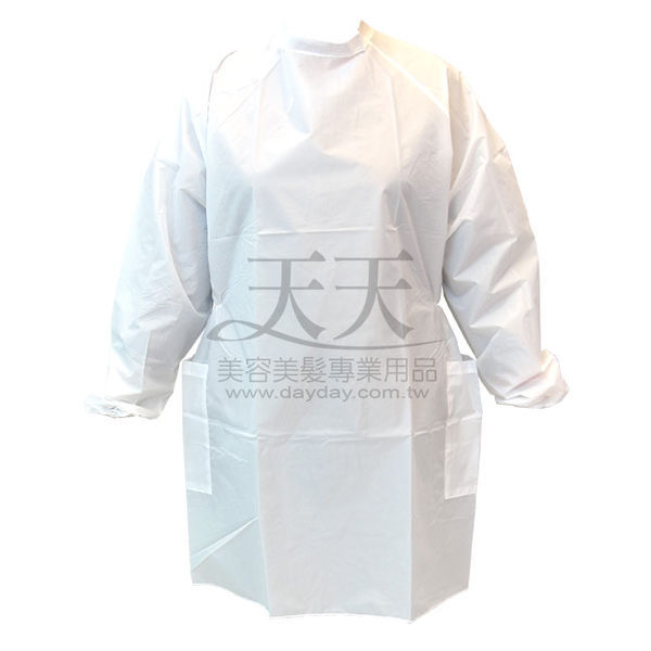 【美髮乙級.丙級考試】染衣白制服 [12171]乙級.丙級/考試/練習/教學