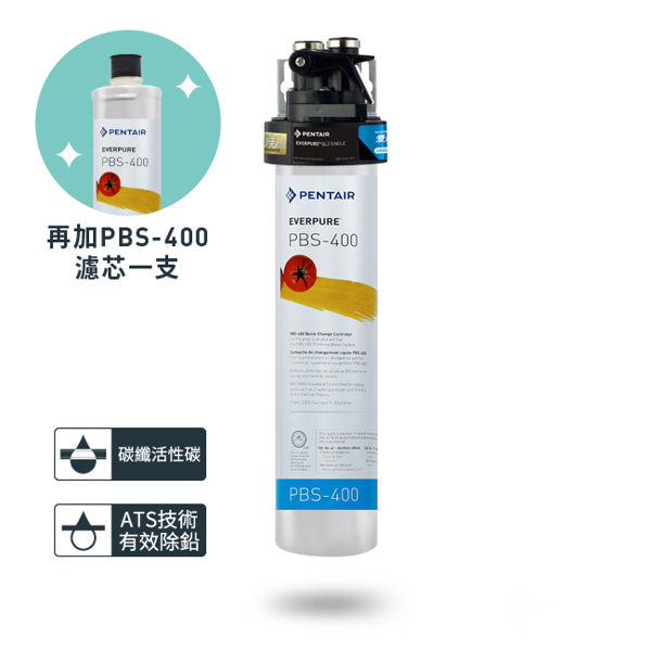 【甄禾家電】EVERPURE 愛惠浦 PurVive®-PBS400淨水設備 滿2萬送 dayday不鏽鋼垃圾桶一個 價值1400