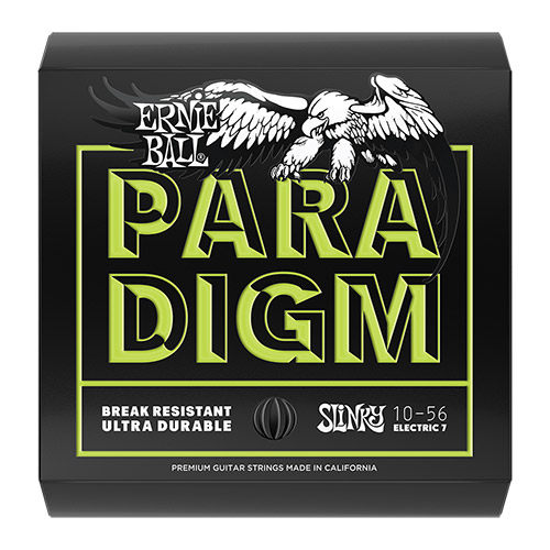 【敦煌樂器】ERNIE BALL 2028 PARADIGM 電吉他七弦套弦 10-56