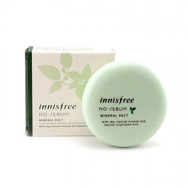 innisfree 悅詩風吟 無油光天然薄荷礦物控油蜜粉餅 8.5g No sebum mineral pact 正品現貨