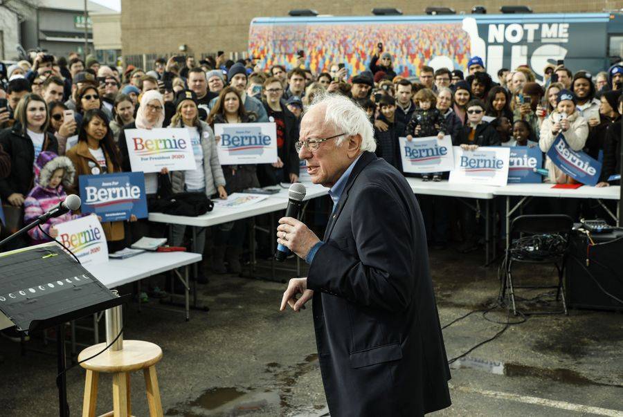 Sanders Wins Nevada Democratic Caucuses Media Xinhua Line Today 