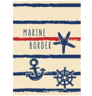 Summer Marine border WV