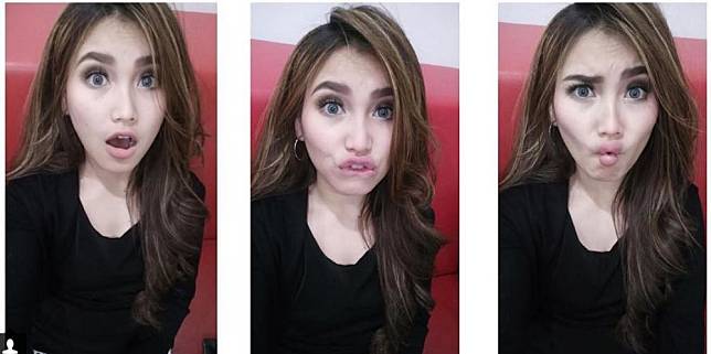 10 Foto Bukti Ayu Ting Ting Tetap Kece Meski Pose 'Jelek' Saat Selfie