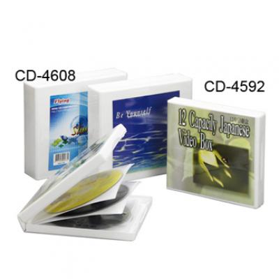 雙鶖 日劇CD盒 (24片) 外有封套可放型錄 CD-4592 (收納包/收納箱/DVD)