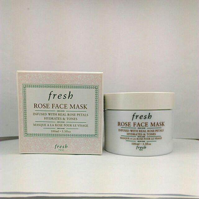 fresh 馥蕾詩 玫瑰潤澤保濕面膜 100ml 人氣熱賣品 小婷子