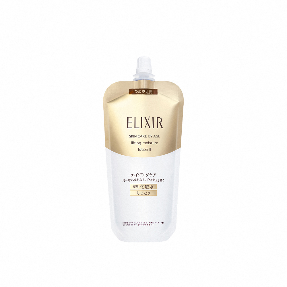 ELIXIR 怡麗絲爾 彈潤保濕水補充包150ml (清爽/滋潤任選)