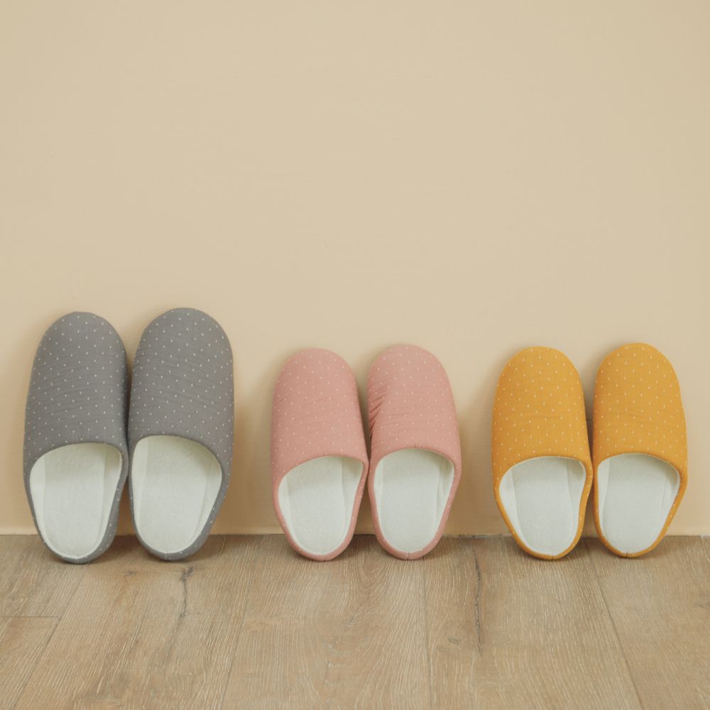 室內拖鞋 / 色織雙層紗 / 多款任選