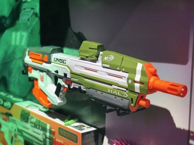 《最後一戰：無限》與孩之寶旗下 Nerf 合作推出主題聯名玩具槍，你也能當士官長