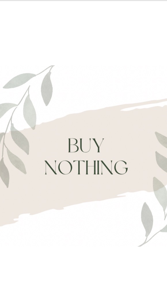 BUY NOTHING