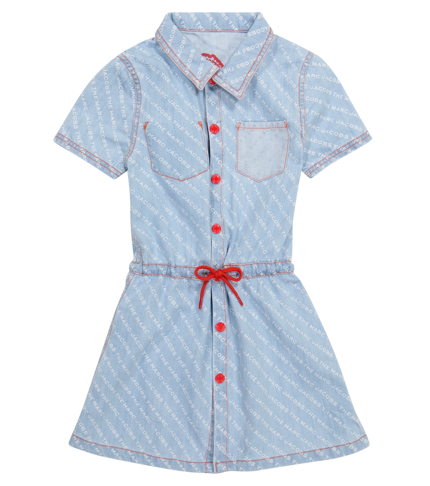 For a delightful dose of animal magic, this blue denim dress from The Marc Jacobs can be reversed to
