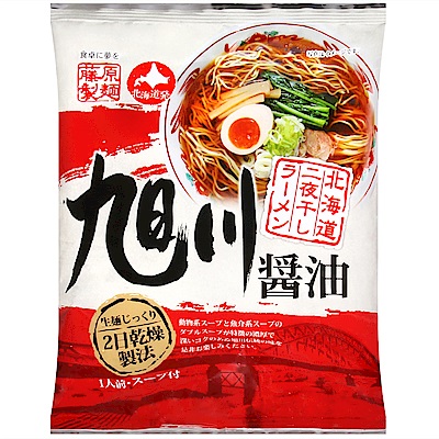 藤原製麺 北海道拉麵-旭川醬油口味(112g)