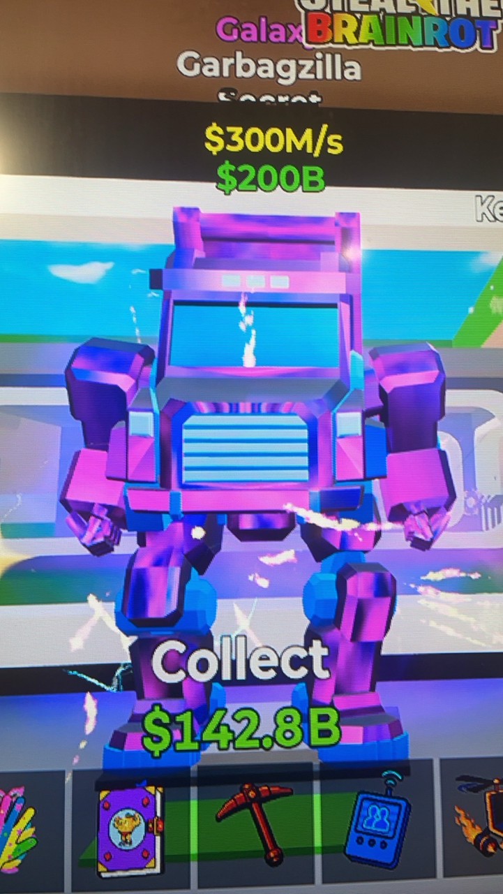 フォートナイト版ブレインロット　スティールザブレインロット