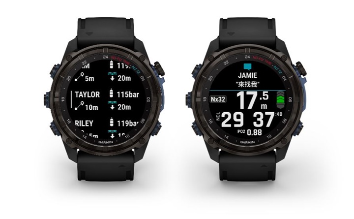 Garmin 全新 Descent Mk3i 潛水電腦錶登場！搭載 SubWave 潛聲納獨家技術，可雙向文字傳輸 30 米