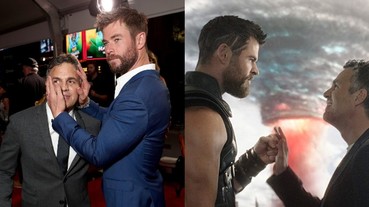 綠巨人浩克一路逃命！馬克盧法洛爆笑偷走「雷神之槌」 向克里斯漢斯沃求饒：一定要原諒我！