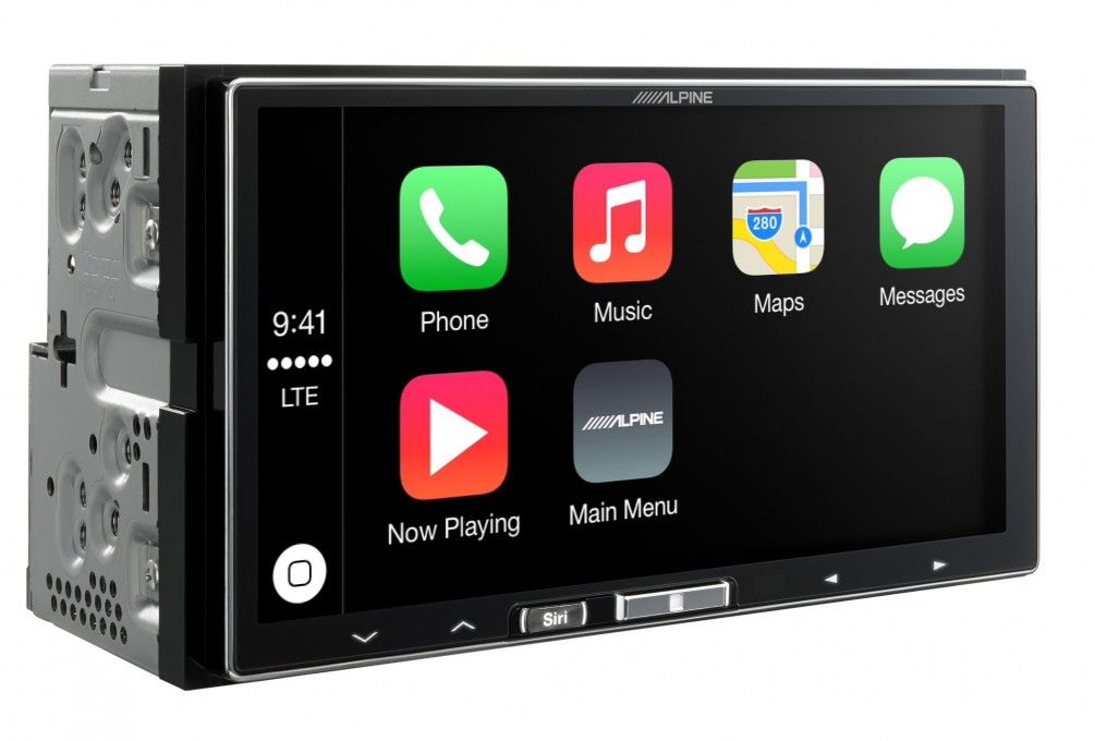 【ALPINE】iLX-700 7吋通用型Apple CarPlay觸控螢幕主機USB/iPhone/iPod/RCA/AUX輸入