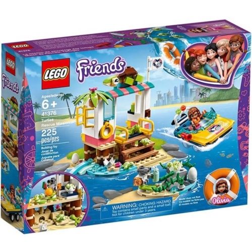 樂高積木 LEGO《 LT41376 》Friends 姊妹淘系列 - 海龜救援任務╭★ JOYBUS玩具百貨