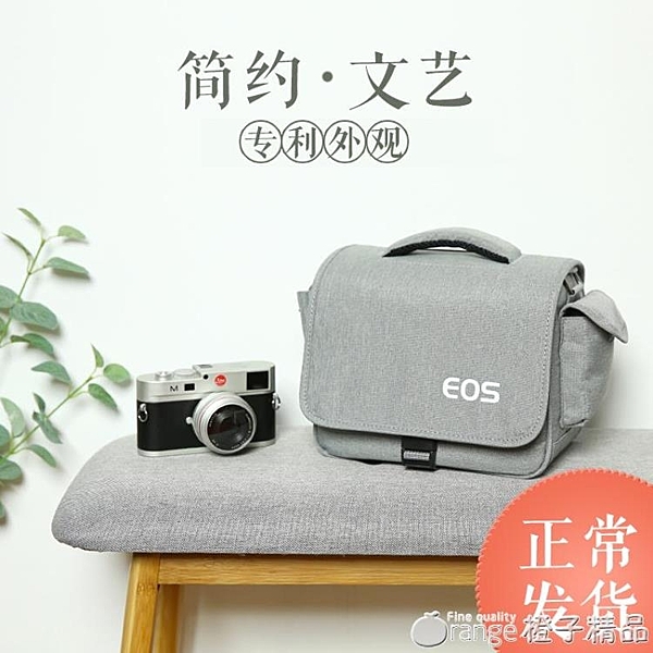 佳能相機包單反微單便攜可愛單肩男女攝影背包M6M100M5080D200D