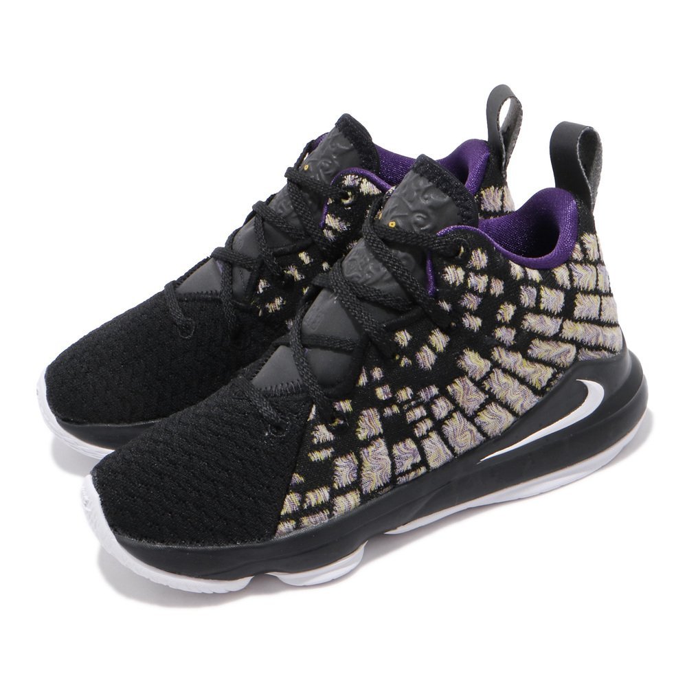 兒童運動鞋品牌:NIKE型號:BQ5595-004品名:LeBron XVII配色:黑色,黃色