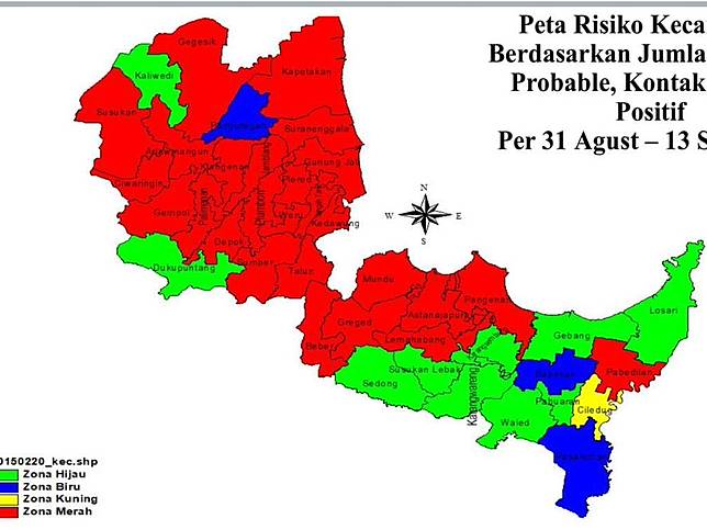 Zona Merah Covid 19 Di Kabupaten Cirebon Tagar Id Line Today