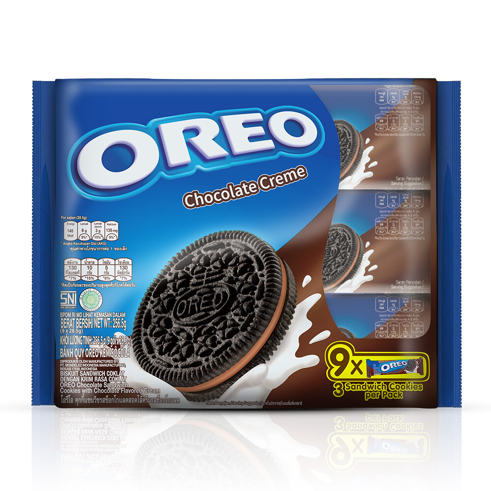 【分享OREO無限驚奇】 OREO帶來的歡樂，是媽媽犒賞寶貝的不二選擇。現在，OREO想將快樂放大，透過經典的香草夾心，以及金色餅乾，加上更適當的份量，更方便攜帶的包裝，點燃每個人的想像力！讓大人小孩