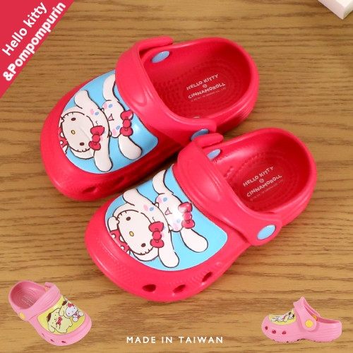 女童 Hello Kitty 凱蒂貓 大耳狗 涼拖兩穿 布希鞋 洞洞鞋 園丁鞋 花園鞋 拖鞋 MIT製造 59鞋廊