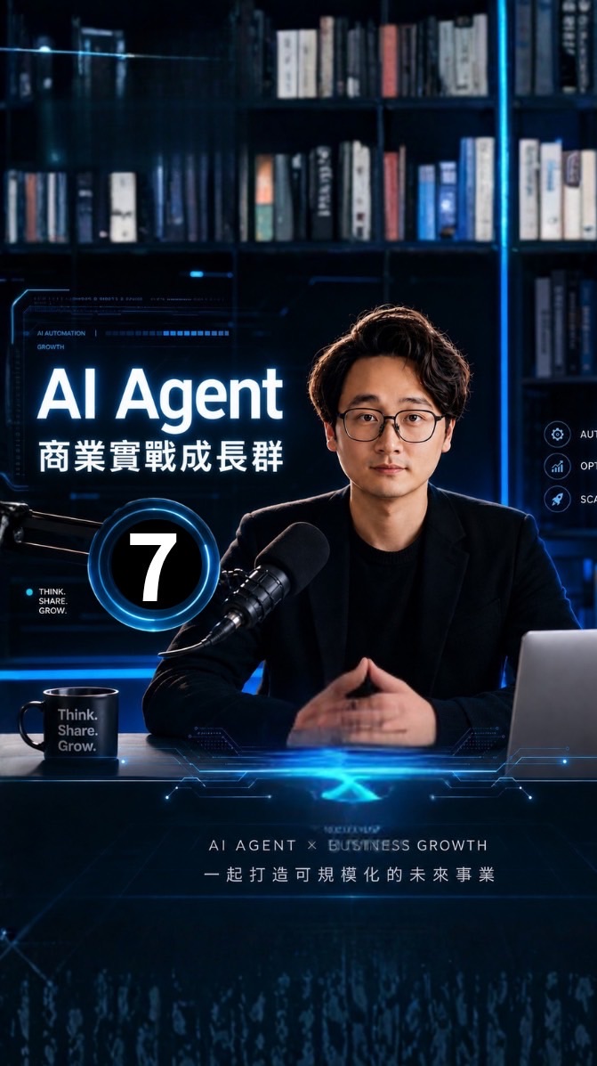 Ethan學長｜AI Agent 商業實戰成長7️⃣群