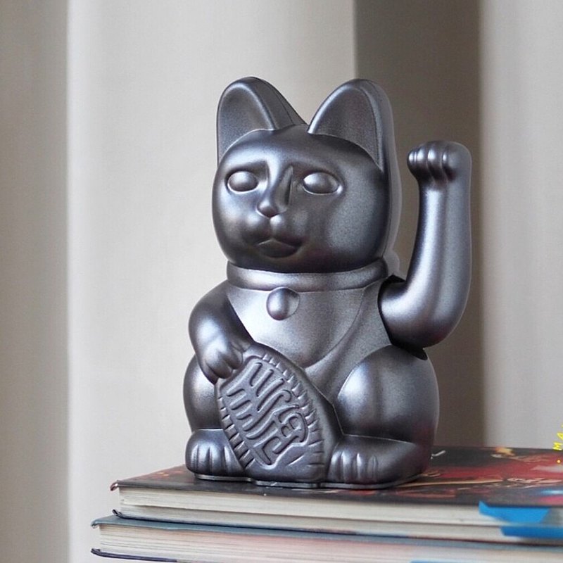 摩羯座/冥想/找尋自我【DONKEY PRODUCTS】幸運繽紛招財貓-銀河