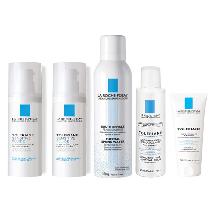 理膚寶水 多容安舒緩濕潤乳液雙入組 (+中水+化妝水 50ml+泡沫洗面乳 50ml)【德芳保健藥妝】