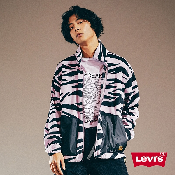 街頭滑板人必備 高質感刷毛外套 潮流香芋紫斑馬紋