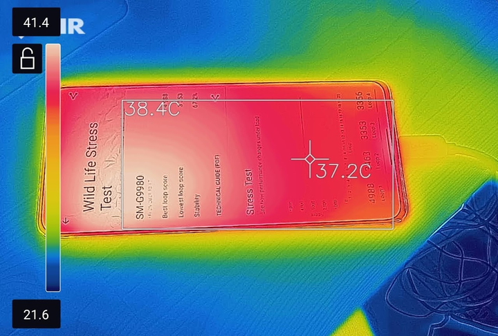 S21 Ultra 5G延遲測試與燒機測試