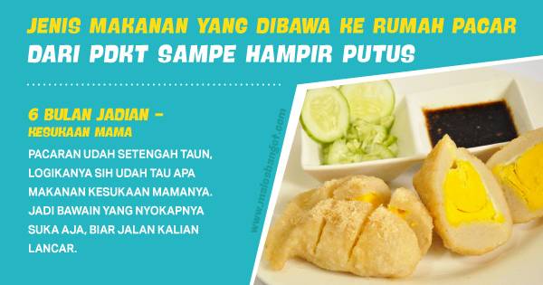 Jangan Sampe Salah! Ini Makanan yang Harus Kamu Bawa ke Rumah Pacar dari PDKT Sampe Putus