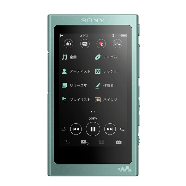 【送收納袋 ☆ 超商宅配皆免運】SONY NW-A47 綠 觸控藍芽 A40系列數位隨身聽 64GB
